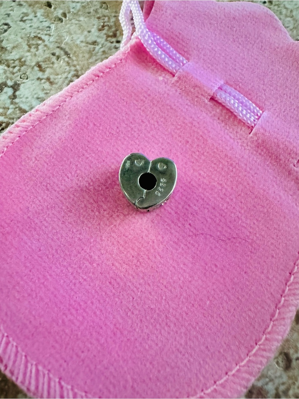 3/$45 925 Stamped Sterling Silver Charm Bead Compatible w/Pandora NEW